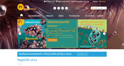 Desktop Screenshot of prirodovedci.cz